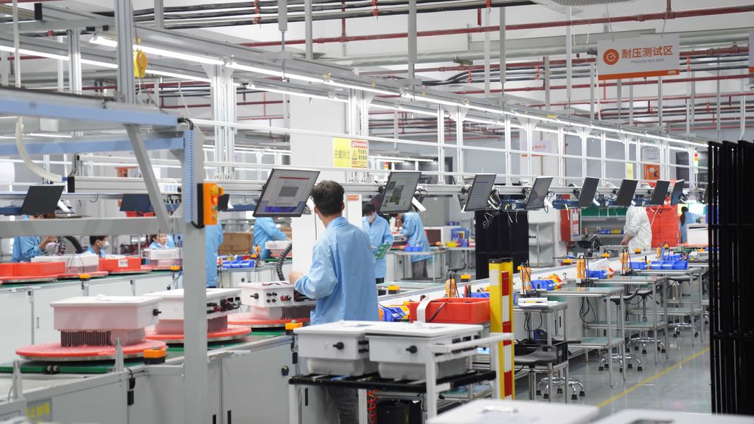 Shenzhen Resun energy Technology Co., Ltd línea de producción del fabricante