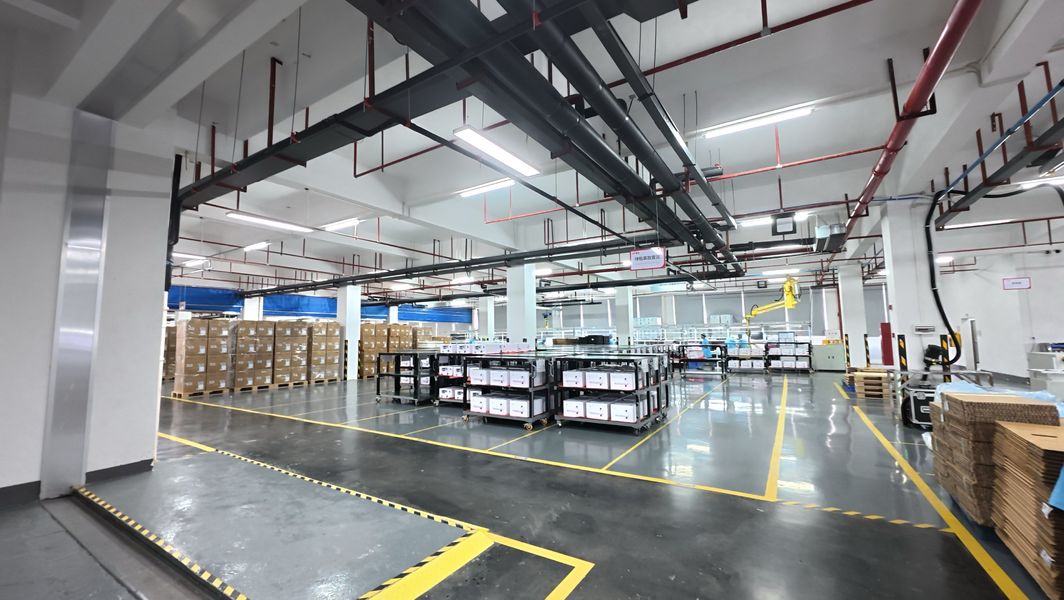 Shenzhen Resun energy Technology Co., Ltd línea de producción del fabricante
